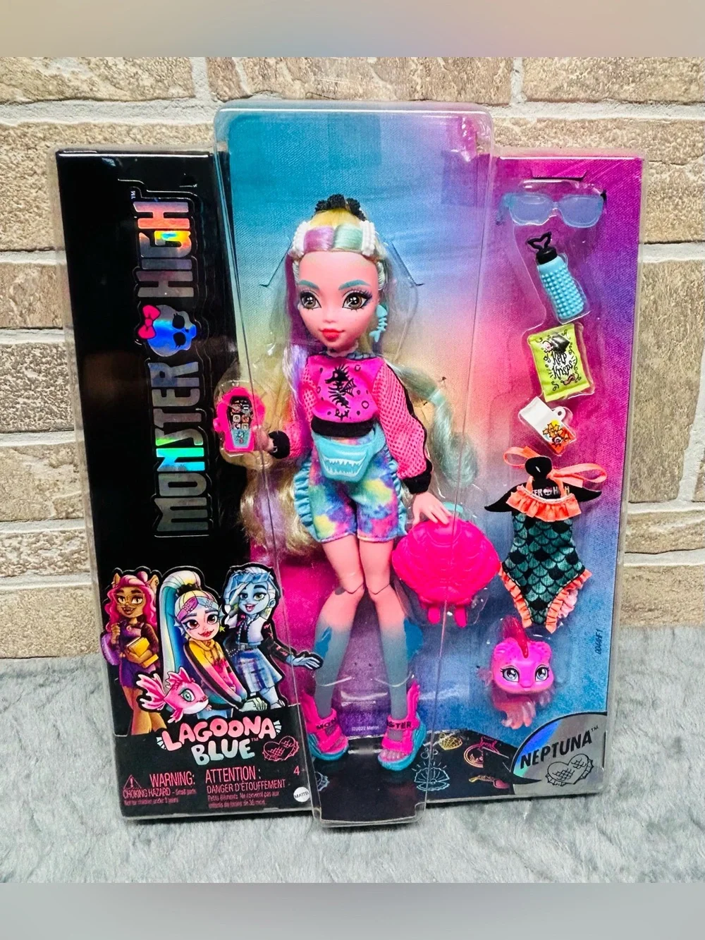 Monster High Lagoona Blue With Neptuna